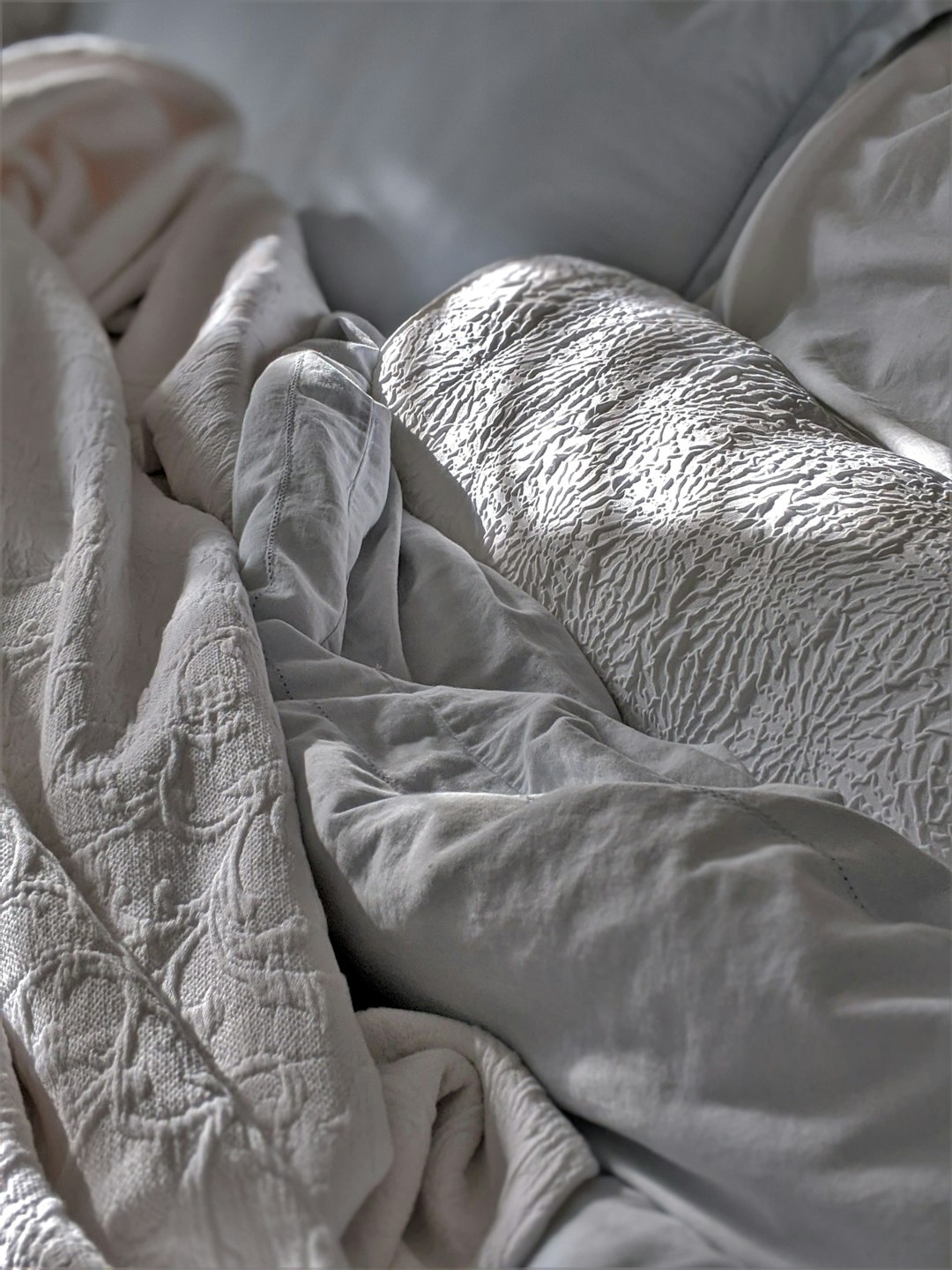 Linge de maison gaufre dans une palette creme